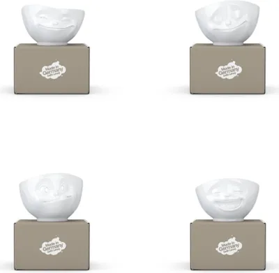 Produktbild von Fiftyeight Schalen-Set 4-tlg. 1000 ml Nr 001 weiß Müslischalen