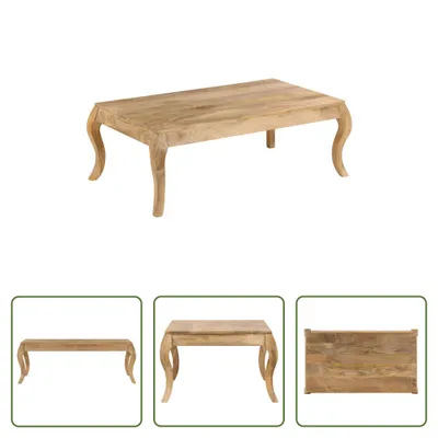 Obrázok produktu pre The Living Store Konferenčný stolík 110 x 60 x 40 cm Masívne mangové drevo