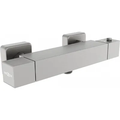Obrázek produktu pro Mexen Cube termostatická sprchová baterie, Grafitově černá - 77200-66