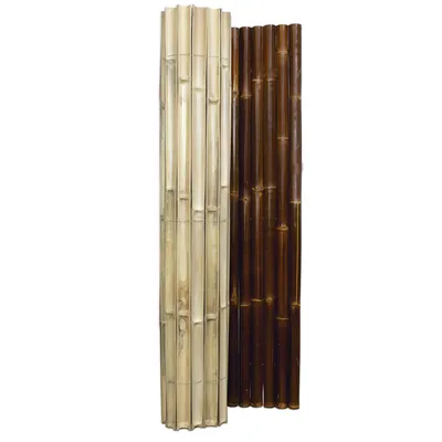 Produktbild von Sichtschutz aus Bambus - Rollzaun BARU NIGRA (HxB) 180 cm x 180 cm