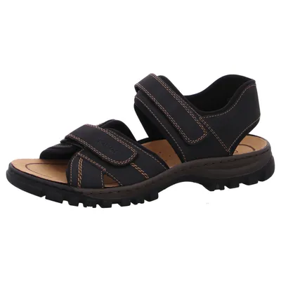Produktbild von Rieker 25051 Schuhe Herren Sandalen, Größe:45 EU, Farbe:Schwarz