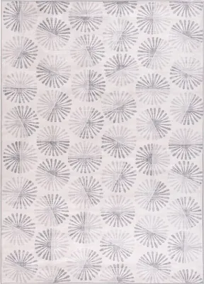 Obrázok produktu pre BELIANI, koberec, krémová farba, tkaný, obdĺžnikový, 140x200 cm, protišmykový, abstraktný, moderný, krátky vlas, vhodný pre podlahové vykurovanie, obývacia izba, jedáleň, spálňa