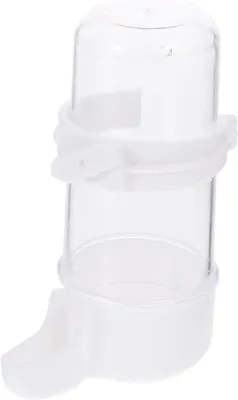 Obrázek produktu pro Automatický plastový napáječ pro ptáky, vhodný pro andulky, papoušky, holuby a klece.