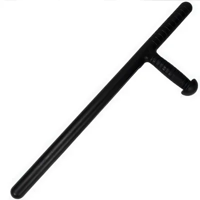 Immagine prodotto di Tonfa di gomma della polizia 58 cm bastone difensivo per allenamento e protezione