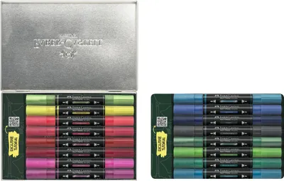 Zdjęcie produktu dla Zestaw 16 markerów akrylowych FABER-CASTELL Multimark