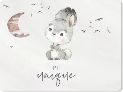 Produktbild von MuchoWow® Mauspad Mousepad Zitate - Kinder - Einzigartig sein - Jungen - Mädchen - Aquarellieren 23x19 cm - Mousepads - Maus Mat - Pad - Mausunterlage - Schreibtischunterlage - Mauspad