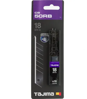 Obrázok produktu pre Tajima DORA Razar Black Blades 18mm, Box with 10 blades