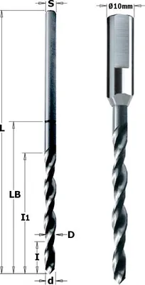 Obrázok produktu pre Anuba 9 3,8 mm CMT vrták na závesy