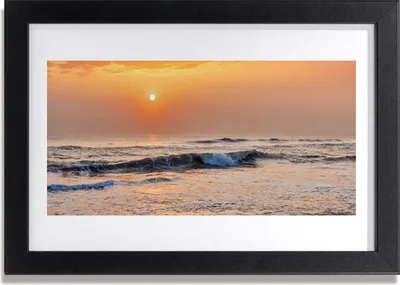 Produktbild von Bild 30x20 MDF-Rahmen Wandkunst Meer Landschaft