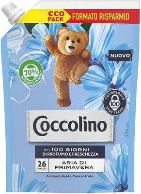 Produktbild von Coccolino Konzentrierter Weichspüler Frühlingsluft Nachfüllbeutel 26 Waschgänge