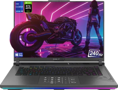 Produktbild von ASUS ROG Strix 16 Gaming Laptop, Core i9-14900HX, 16" WUXGA (1920x1200) IPS 165 Hz, RTX 4070, 64 GB RAM | 4 TB SSD