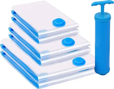 Produktbild von Vakuumbeutel zur Aufbewahrung von Kleidung, Bettdecken und Bettwäsche