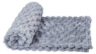 Produktbild von Nobby Liegedecke Diamond Classic grau 75 x 100 cm