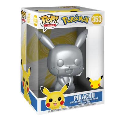 Immagine prodotto di Pokemon - Pikachu 353 25 Anni Metalic - Funko Pop! - Figura in vinile
