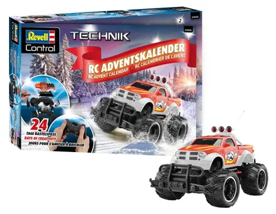Produktbild von Control RC Truck Adventskalender Ferngesteuert montieren in 24 Tagen Geschenk für Jungen Mädchen und Erwachsene ab 10 Jahren
