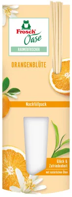 Produktbild von Frosch Oase Raumerfrischer Orangenblüte, Raumduft mit fruchtig-frischer Orangen-