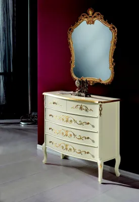 Immagine prodotto di Mobili in legno, stile barocco, cassettiere, armadi, design, mobili italiani, legno massello