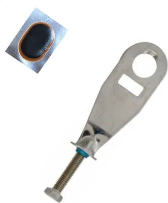 Produktbild von Batavus Fahrrad Kettenspanner Achsen Ø: 10/11 mm mit feststellschraube inkl. 1 x Schlauchflicken