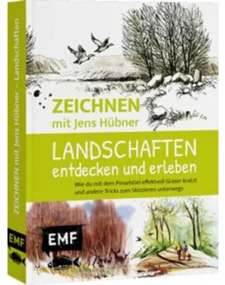 Obrázek produktu pro Zeichnen mit Jens Hübner: Landschaften entdecken und erleben