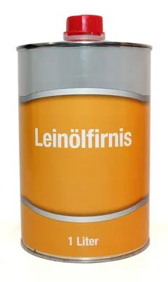Produktbild von Leinölfirnis doppelt gekocht mit Trockenstoffen 1l zur Holzversiegelung
