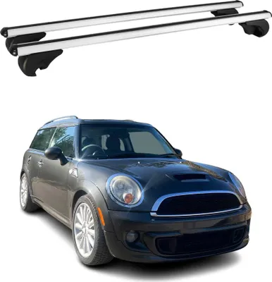 Produktbild von Dachträger Grundtäger für Mini Clubman R55 2007-2014 75kg Aluminium Silber 2 tlg
