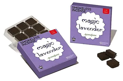 Immagine prodotto di Aromafume Incenso Bricks Magic Lavender --confezione Da 3 Pz - 40 G