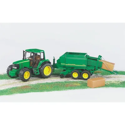 Produktbild von Bruder 2056 John Deere 6920 + Großballenpresse