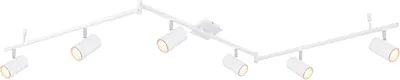 Produktbild von Globo Lighting Strahler Metall weiß, 6x GU10
