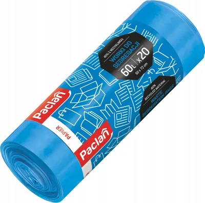 Obrázek produktu pro Pytle na separaci papíru BLUE 60l 20ks