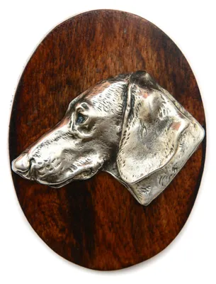 Produktbild von Dachshund Rauhhaar, Dackel, Teckel I - Hundeausstellungsbrosche, Startnummernclip, Hundeanstecker von Art-Dog