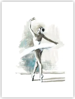 Produktbild von Poster - Poster ohne Rahmen - Ballerina Tanz Frau - 30x40 cm - Wand Bild - Wanddeko - Wandbilder - Kunstposter - Wandposter - Bilder - Kunstdruck - Wanddekoration - Wandbild - P2XPA30x40-4953