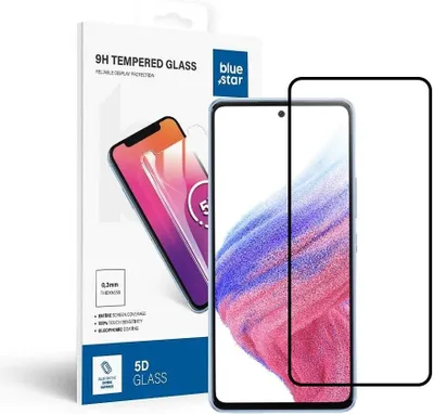 Immagine prodotto di Vetro temperato / protettivo Samsung Galaxy A53 5G nero - BlueStar 5D
