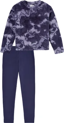 Produktbild von Schiesser Mädchen Pyjama Nightwear - dunkelblau - Größe 140