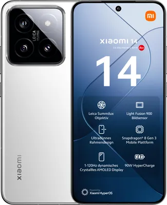 Produktbild von Xiaomi 14 Weiß 12 Gigabyte 512 Gigabyte