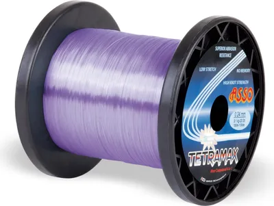 Produktbild von ASSO Tetramax Mono 3000m 0,28mm 6,00 kg Purple Monofile Angelschnur