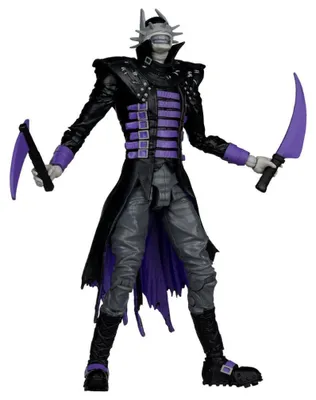 Image de DC Multiverse Actionfigur The Batman Who Laughs (N&B avec accent) (Gold Label) 18 cm