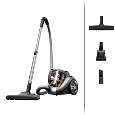 Produktbild von Rowenta Compact Power XXL Animal Staubsauger ohne Beutel RO4B50, 900 W, Zylinder-Vakuum, Trocken, Beutellos, 2,5 l, Filterung