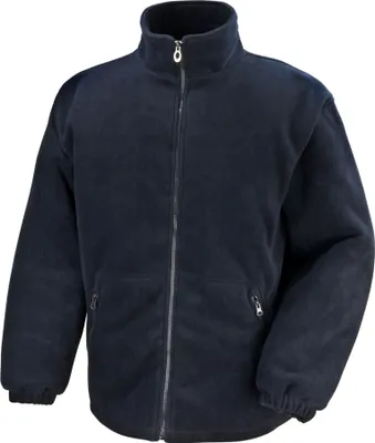 Produktbild von Result Core - Fleecejacke Wattiert für Herren RW10194 (M) (Schwarz)