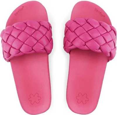 Produktbild von Damen Flip Flop Pool Weave rosa leicht geflochten 37