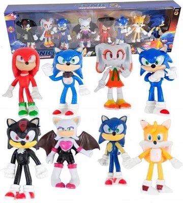 Obrázek produktu pro Sonic Figurky - Super Sada 8 ks figurek - (K134293)
