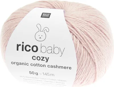 Produktbild von Rico - Baby Cozy Organic Baumwolle Cashmere 0005 altrosa