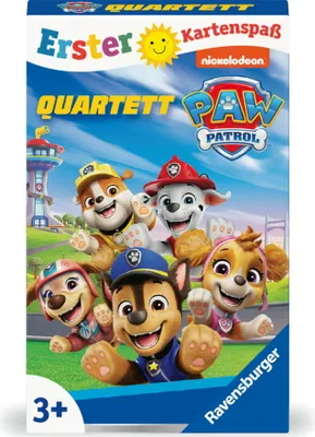 Produktbild von Ravensburger 24760 - Paw Patrol Quartett - Der Kartenspiel-Klassiker für 3-6 Kinder ab 3 Jahren mit den Hunden aus der K