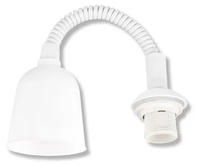 Produktbild von REV Lampenaufhängung - Zugpendel für Deckenleuchte, ausziehbar 50-130cm, max. 5kg, 60W (E27), 230V, weiß