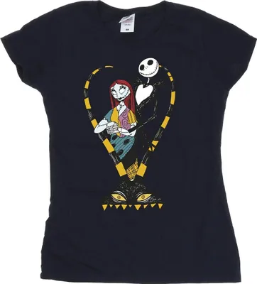 Produktbild von The Nightmare Before Christmas - T-Shirt für Damen BI35710 (XL) (Marineblau)