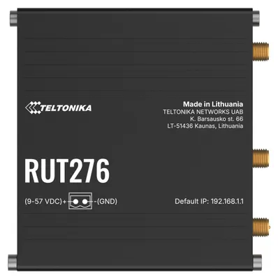 Immagine prodotto di Teltonika · Router · RUT276 · Redcap 5G Router