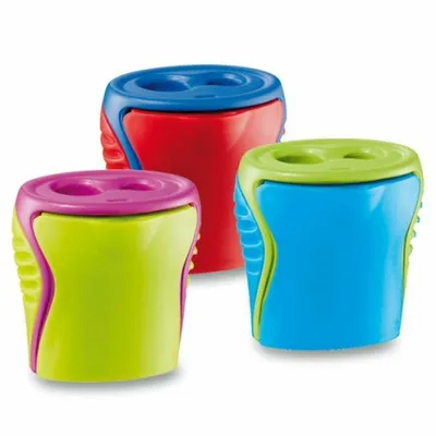 Image de Maped boîte à pointes double Boogy, en plastique, présentoir de 24 pièces