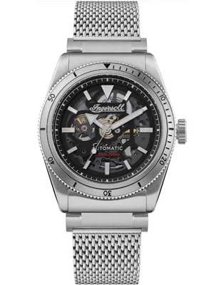 Produktbild von INGERSOLL Automatikuhr The Scovill silber onesize Herren Skelettiertes Zifferblatt 43 I13901, I13902, I13903