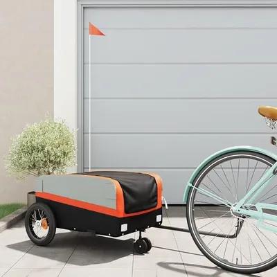 Imagen del producto de Remolque para bicicletas - Remolque de carga para transporte, capacidad de 30 kg