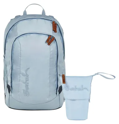 Produktbild von Satch, Schulrucksack-Set AIR Nordic Ice Blue 2-teilig, ab 4./5. Klasse