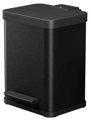 Image de Hailo 0619-260 Öko Uno Plus M Pedaalemmer 17L Zwart